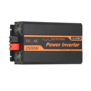 PowMr 2500W zuivere sinus omvormer 12V